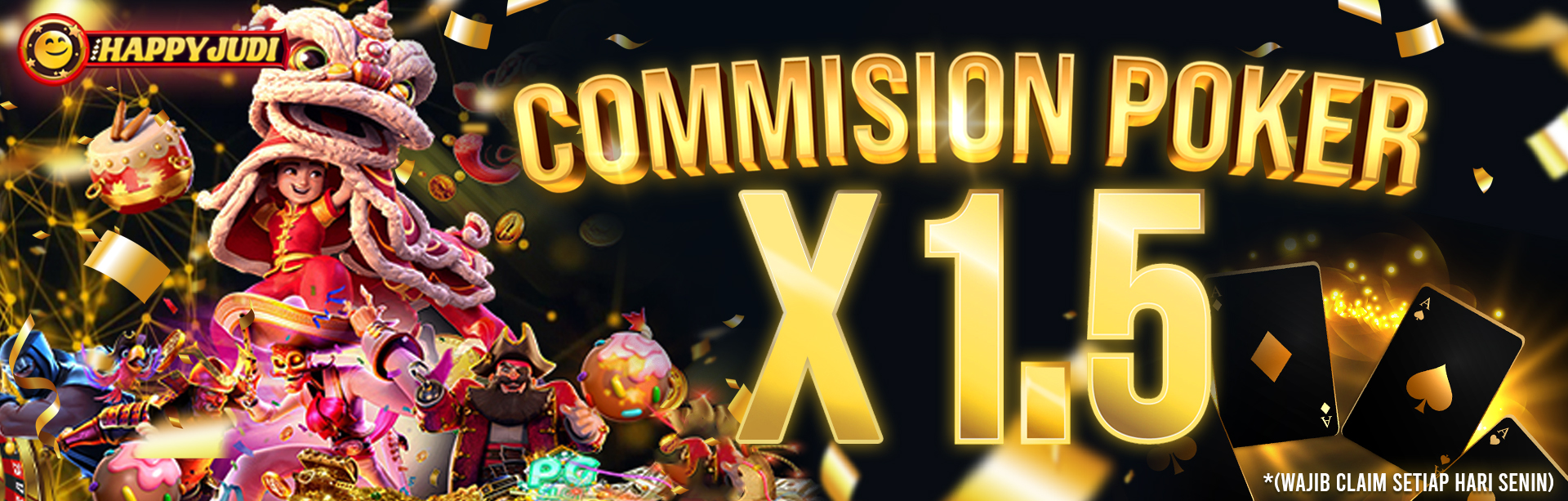 BONUS COMMISSION POKER X1.5