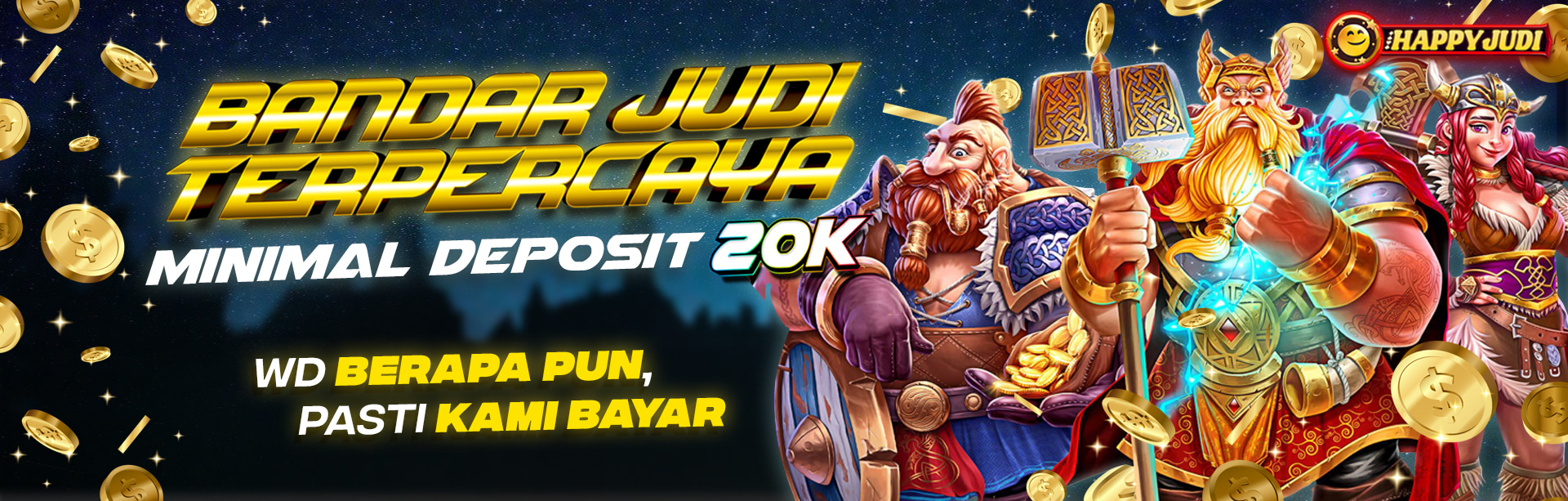 MODAL 20.000 BISA JADI JUTAWAN CUMA DI HAPPYJUDI