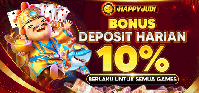 BONUS DEPOSIT 10% ALL GAME