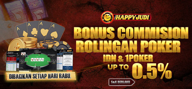 BONUS ROLINGAN POKER 0.5%